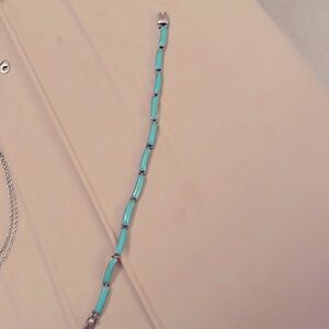 Turquoise Bar Bracelet
